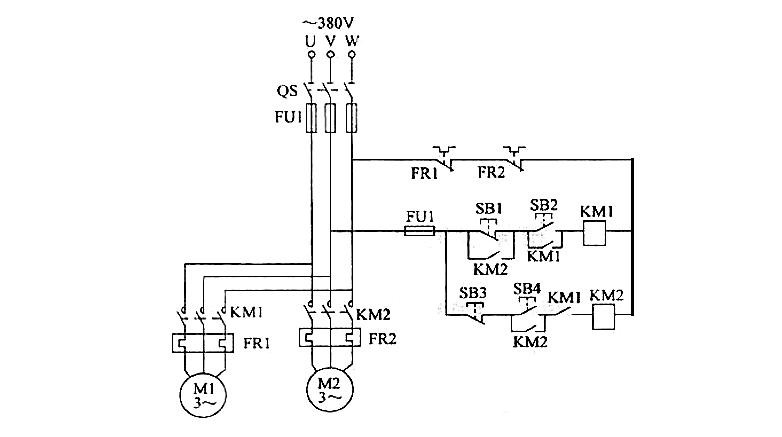 三相異步電動(dòng)機(jī)順序控制原理