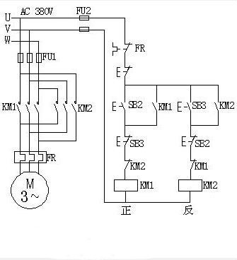 異步電機(jī)正反轉(zhuǎn)控制電路