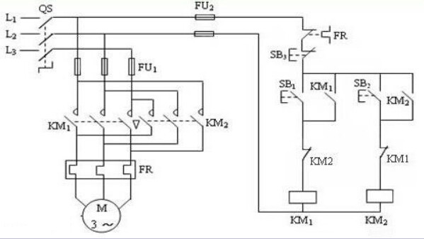異步電機(jī)正反轉(zhuǎn)控制電路